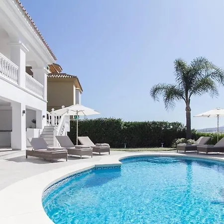 Luxury Heated Pool Jacuzzi Cinema Bbq Sunset * 마르베야